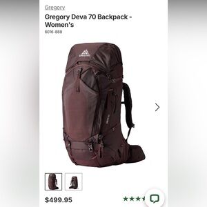 Deva 70L Gregory Backpack
